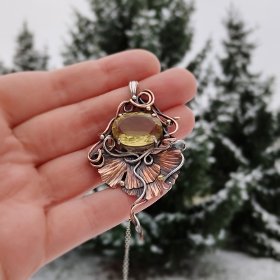 Wisiorek ze Srebra i Miedzi