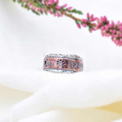 Pierścionek Kocie Łapy