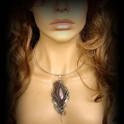 Wisiorek Wire wrapping