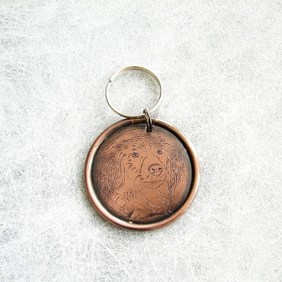 grawerowana adresówka dla psa