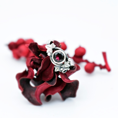 Pierścionek z Listkami