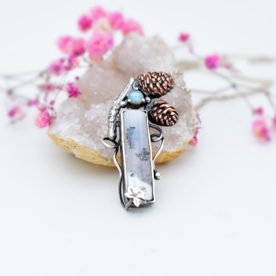 Zimowy Las - Wisiorek