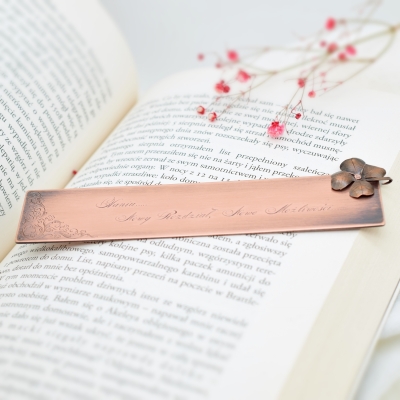 Łut Szczęścia - Ręcznie Grawerowana Zakładka