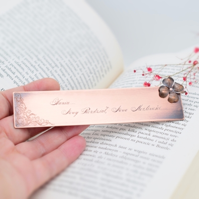 Łut Szczęścia - Ręcznie Grawerowana Zakładka
