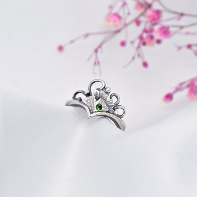 Pierścionek Miłorząb