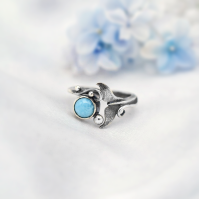 Pierścionek Płetwa